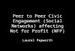 Not For Profit Nfp Social Networks