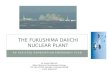 The Fukushima Daiichi Nuclear Plant