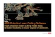 Laser cutting software presentation