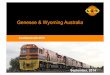 Bert Easthope - Genesee & Wyoming Australia -Strategies to grow rail’s share of container transport in South Australia, the Northern Territory and beyond