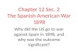 Chapter 12 sec2 spanish am war