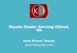 Toyota Dealer Serving Eldred, PA