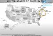 Editable vector business usa new jersey state and county powerpoint maps united states of america slides