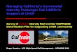 Managing California HSPR Programs-Caltrain, Bazeley