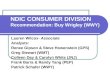 Ndic Consumer Division