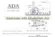 ADA dimensions  Fall 2009