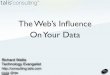 The Web's Influence on Your Data