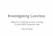NoTube: Investigating Lonclass