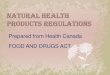 Natural Health Products Regulations