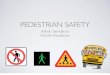 Pedestrian safety, India