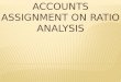 ratio analysis assignment
