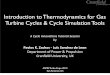 Thermodynamics for gas turbine cycles 1of2
