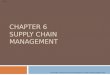 Chap 06: Supply chain management