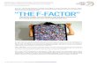 THE F-FACTOR Trend Briefing - May 2011