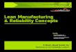 Lean Manufacturing and Reliability Concepts Report