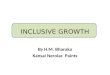 G 3   inclusive growth - by h.m. bharuka