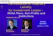 The Evolution of Fiduciary Liability For Investment Losses - ERISA Plans, Non-Profits and Institutions