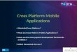 Cross platform mobile applications - Touch Tour Chennai