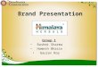 Brand presentation - Himalaya Herbals