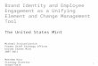 Brand Identity and Employee Engagement as a Unifying Element and Change Management Tool