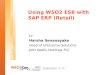 WSO2Con2011: Using WSO2 ESB with SAP ERP (Retail)