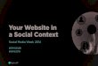 Social Media Week 2014 @DigitasLBi: Your Website in a Social Context