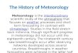 history of meteorology"