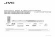 JVC SR-HD1350EU Blu-ray recorder + 250GB HDD