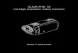User manual for ICAM FHD 18