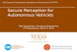 Secure Communications for Autonomous Vehicles