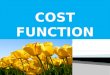 Cost function Managerial Economics
