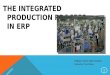 Integrating Production in ERP
