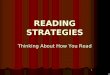Middle School Reading Strategies