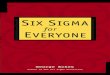 (Buch) six.sigma.for.everyone
