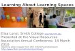 Learning About Learning Spaces