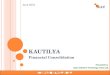 Kautilya Financial Consolidation