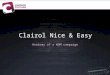 Clairol Nice & Easy WOM campaign