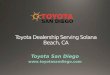 Toyota Dealership Serving Solana Beach, CA
