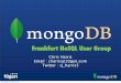 MongoDB @  Frankfurt NoSql User Group