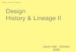 Design history & lineage ii