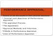 Performance appraisal module iii