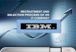 Recruitment process Of IBM