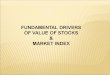 Value stock drivers