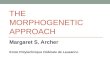The morphogenetic approach - Margaret S. Archer