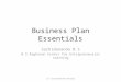 Essentials of B-Plan