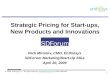 Strategic Pricing For Start-Ups