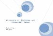 Glossary of business and financial terms   s