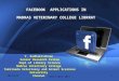 Facebook applications in mvc library