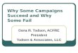 Why Some Capital Campaigns Succeed And Why Some Fail