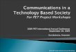 Communications In a Technology Based Society
